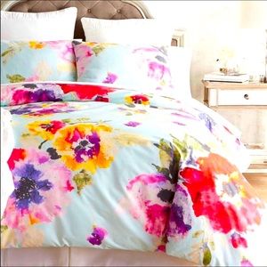 Pier 1 Imports Full Bloom NWT Duvet Cover F/Q
